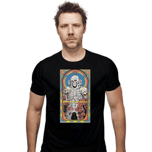 Shirts Fitted Shirts, Mens / Small / Black Skull Knight