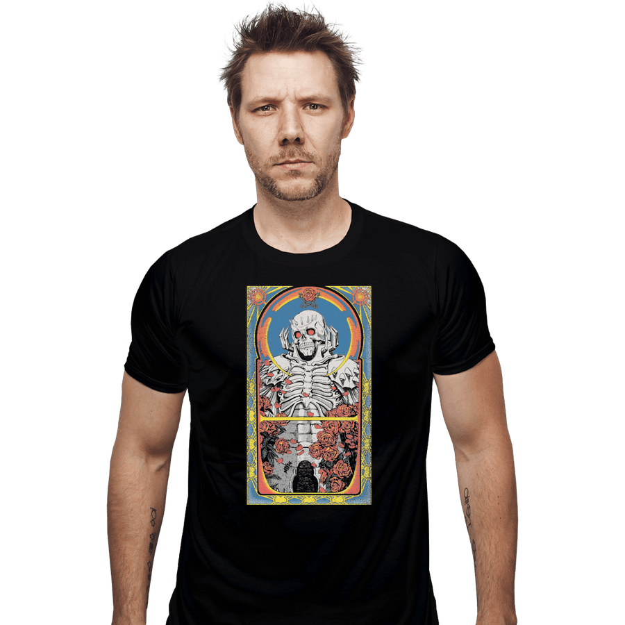Shirts Fitted Shirts, Mens / Small / Black Skull Knight