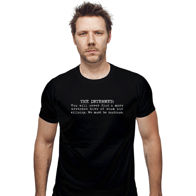 Secret_Shirts Fitted Shirts, Mens / Small / Black The Internet
