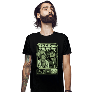 Secret_Shirts Fitted Shirts, Mens / Small / Black Beck In Time