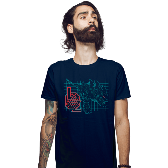 Secret_Shirts Fitted Shirts, Mens / Small / Navy Liger