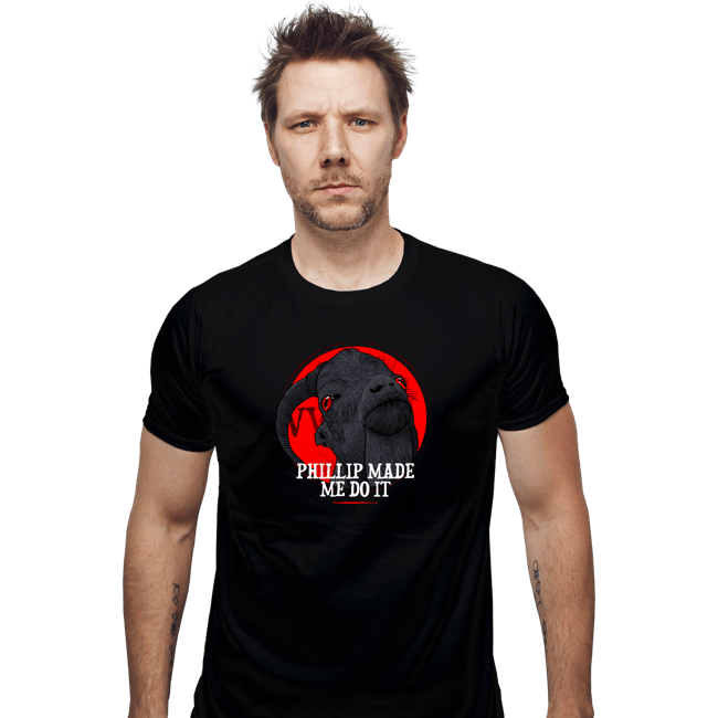 Shirts Fitted Shirts, Mens / Small / Black Phillip Made Me Do It