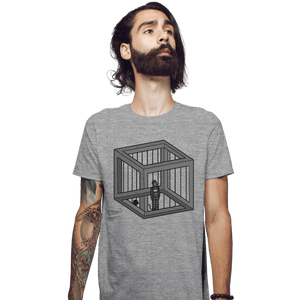 Shirts Fitted Shirts, Mens / Small / Sports Grey Escher's Jail