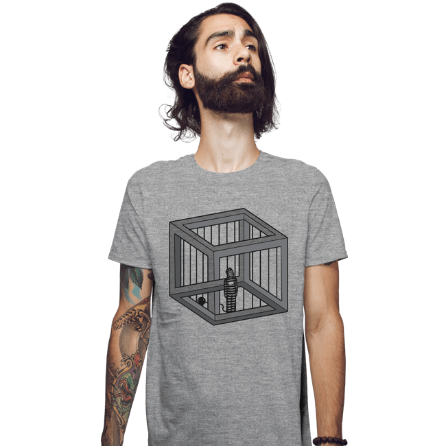 Shirts Fitted Shirts, Mens / Small / Sports Grey Escher's Jail