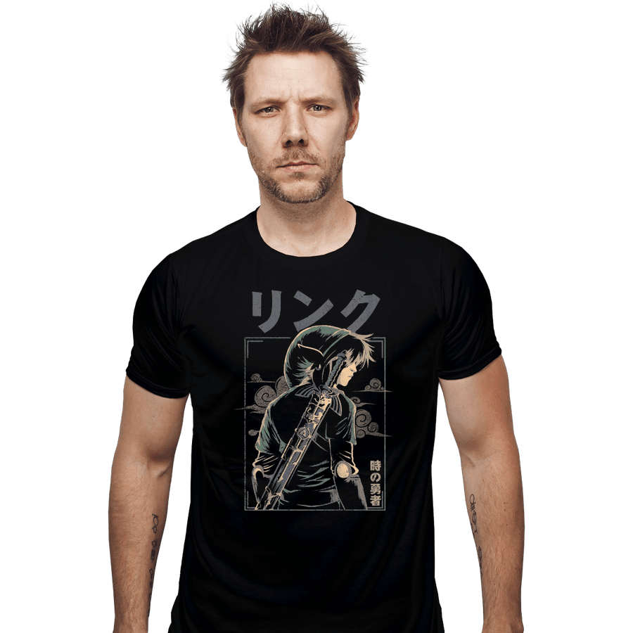 Shirts Fitted Shirts, Mens / Small / Black The Hero Of Time