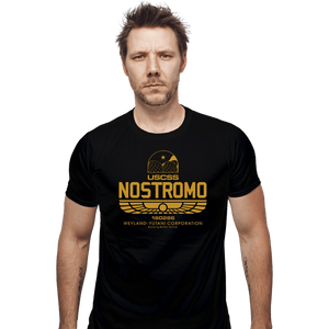 Shirts Fitted Shirts, Mens / Small / Black USCSS Nostromo