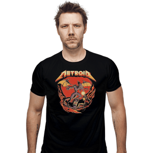 Shirts Fitted Shirts, Mens / Small / Black Enter Samus