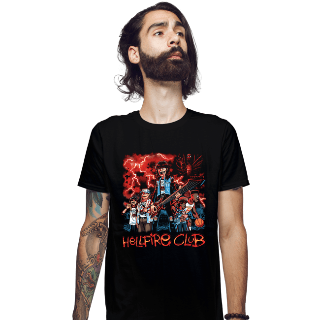 Daily_Deal_Shirts Fitted Shirts, Mens / Small / Black Hellfirez