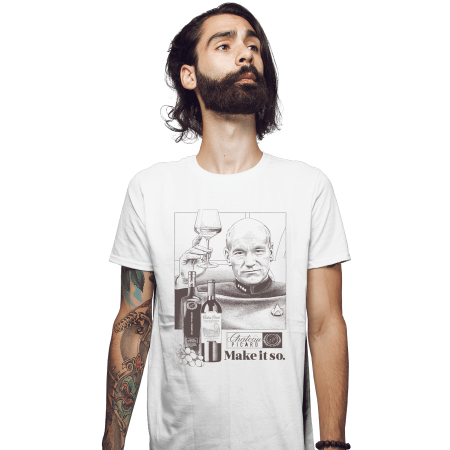 Shirts Fitted Shirts, Mens / Small / White Chateau Picard