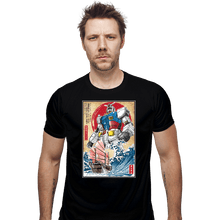 Load image into Gallery viewer, Daily_Deal_Shirts Fitted Shirts, Mens / Small / Black RX-78-2 Gundam in Japan
