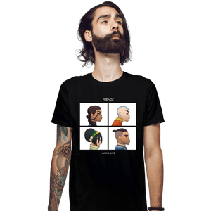 Secret_Shirts Fitted Shirts, Mens / Small / Black Bending Friendz