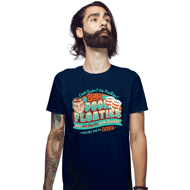 Secret_Shirts Fitted Shirts, Mens / Small / Navy Kino's Floaties