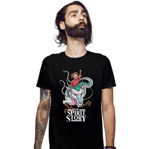 Secret_Shirts Fitted Shirts, Mens / Small / Black The Spirit Story