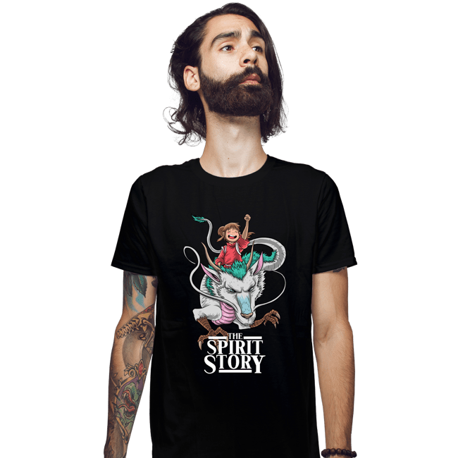 Secret_Shirts Fitted Shirts, Mens / Small / Black The Spirit Story