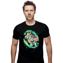 Load image into Gallery viewer, Shirts Fitted Shirts, Mens / Small / Black Digi Fox
