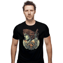 Load image into Gallery viewer, Shirts Fitted Shirts, Mens / Small / Black Emblem Of The Lion
