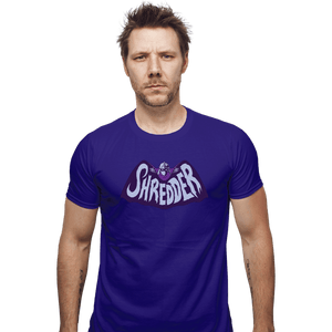 Secret_Shirts Fitted Shirts, Mens / Small / Violet Shredderman