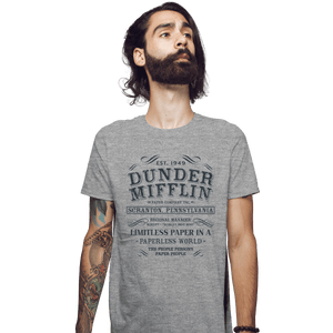 Shirts Fitted Shirts, Mens / Small / Sports Grey Limitless Paper