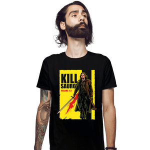Secret_Shirts Fitted Shirts, Mens / Small / Black KILL DARK LORD