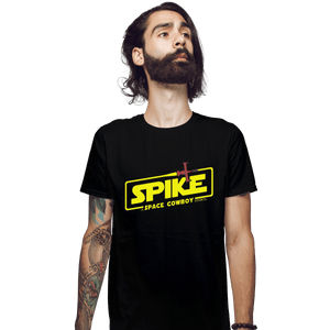 Shirts Fitted Shirts, Mens / Small / Black A Space Cowboy Story