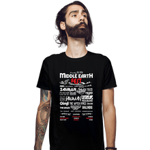 Load image into Gallery viewer, Shirts Fitted Shirts, Mens / Small / Black Middle Earth Fest
