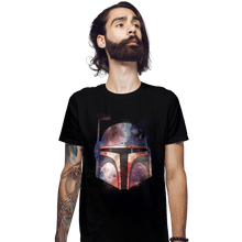 Load image into Gallery viewer, Daily_Deal_Shirts Fitted Shirts, Mens / Small / Black Galactic Boba Fett
