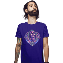 Load image into Gallery viewer, Daily_Deal_Shirts Fitted Shirts, Mens / Small / Violet The Ghost Groom
