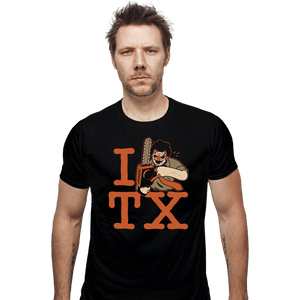Secret_Shirts Fitted Shirts, Mens / Small / Black I Love TX