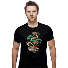Load image into Gallery viewer, Shirts Fitted Shirts, Mens / Small / Black Bonsai Never Die
