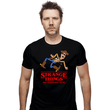 Load image into Gallery viewer, Secret_Shirts Fitted Shirts, Mens / Small / Black Strange Things
