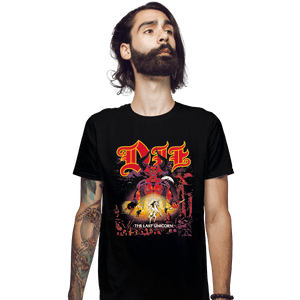 Shirts Fitted Shirts, Mens / Small / Black Die Last Unicorn