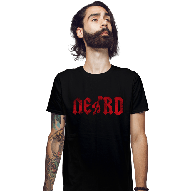 Shirts Fitted Shirts, Mens / Small / Black Nerd