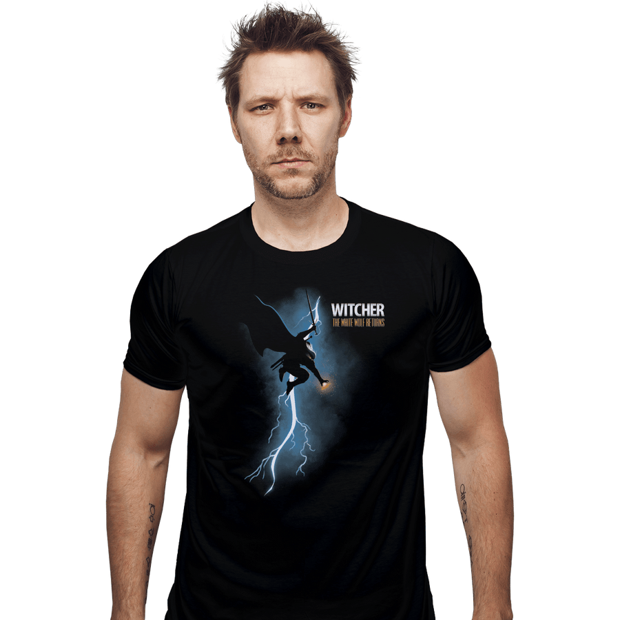 Shirts Fitted Shirts, Mens / Small / Black The White Wolf Returns