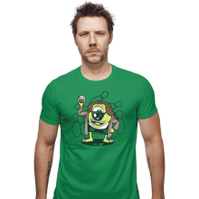 Load image into Gallery viewer, Shirts Fitted Shirts, Mens / Small / Irish Green Mike Lebowski
