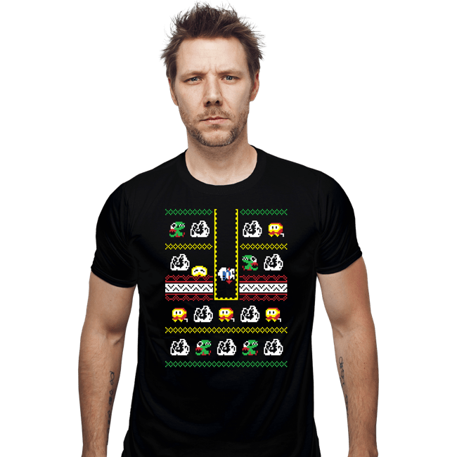 Shirts Fitted Shirts, Mens / Small / Black I Dig Christmas