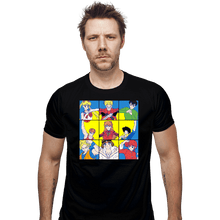 Load image into Gallery viewer, Secret_Shirts Fitted Shirts, Mens / Small / Black Anime Heart Of A 90s Kid
