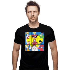 Secret_Shirts Fitted Shirts, Mens / Small / Black Anime Heart Of A 90s Kid