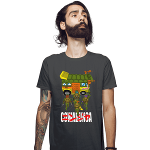 Shirts Fitted Shirts, Mens / Small / Charcoal Akirabunga
