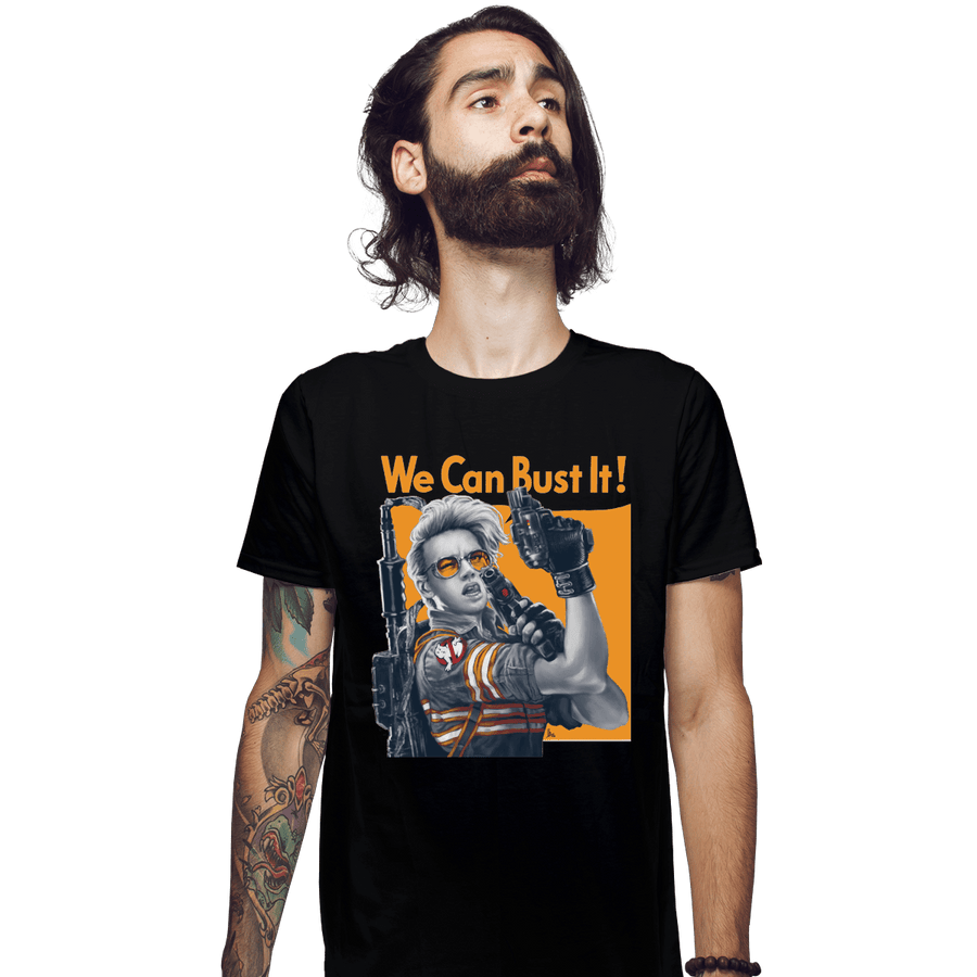 Shirts Fitted Shirts, Mens / Small / Black We Can Bust It