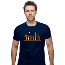 Load image into Gallery viewer, Secret_Shirts Fitted Shirts, Mens / Small / Navy Muppet Science!
