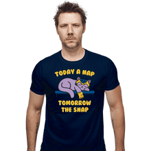 Load image into Gallery viewer, Shirts Fitted Shirts, Mens / Small / Navy Kitthanos!
