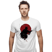 Load image into Gallery viewer, Shirts Fitted Shirts, Mens / Small / White Darth Samurai
