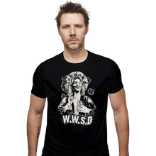 Load image into Gallery viewer, Shirts Fitted Shirts, Mens / Small / Black WWSD
