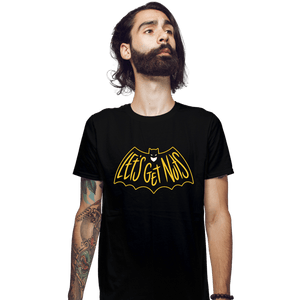 Secret_Shirts Fitted Shirts, Mens / Small / Black Wanna Get Nuts?