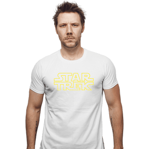 Shirts Fitted Shirts, Mens / Small / White Star Trek Logo