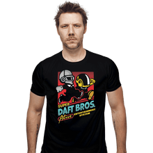 Load image into Gallery viewer, Secret_Shirts Fitted Shirts, Mens / Small / Black Super Daft Bros
