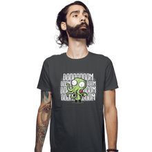 Load image into Gallery viewer, Shirts Fitted Shirts, Mens / Small / Charcoal Girthulhu
