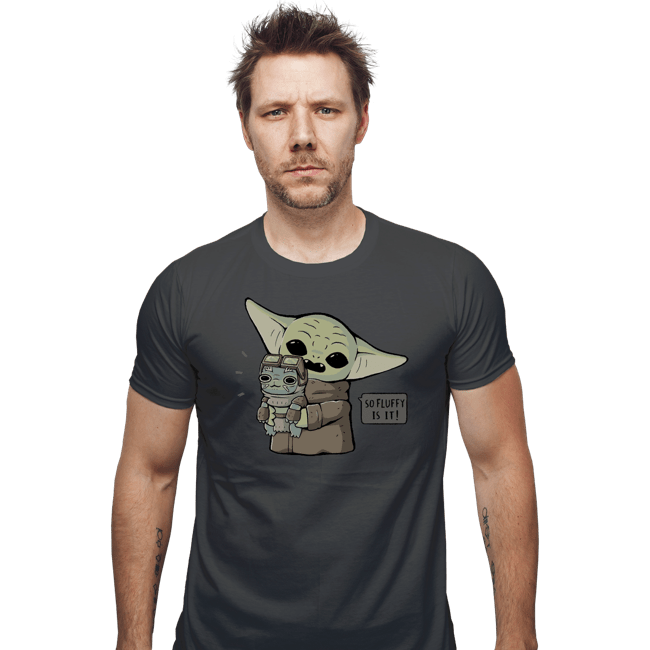 Daily_Deal_Shirts Fitted Shirts, Mens / Small / Charcoal Fluffy Anzellan