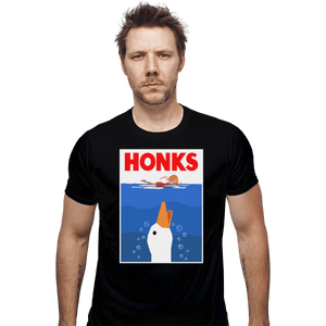 Shirts Fitted Shirts, Mens / Small / Black HONKS
