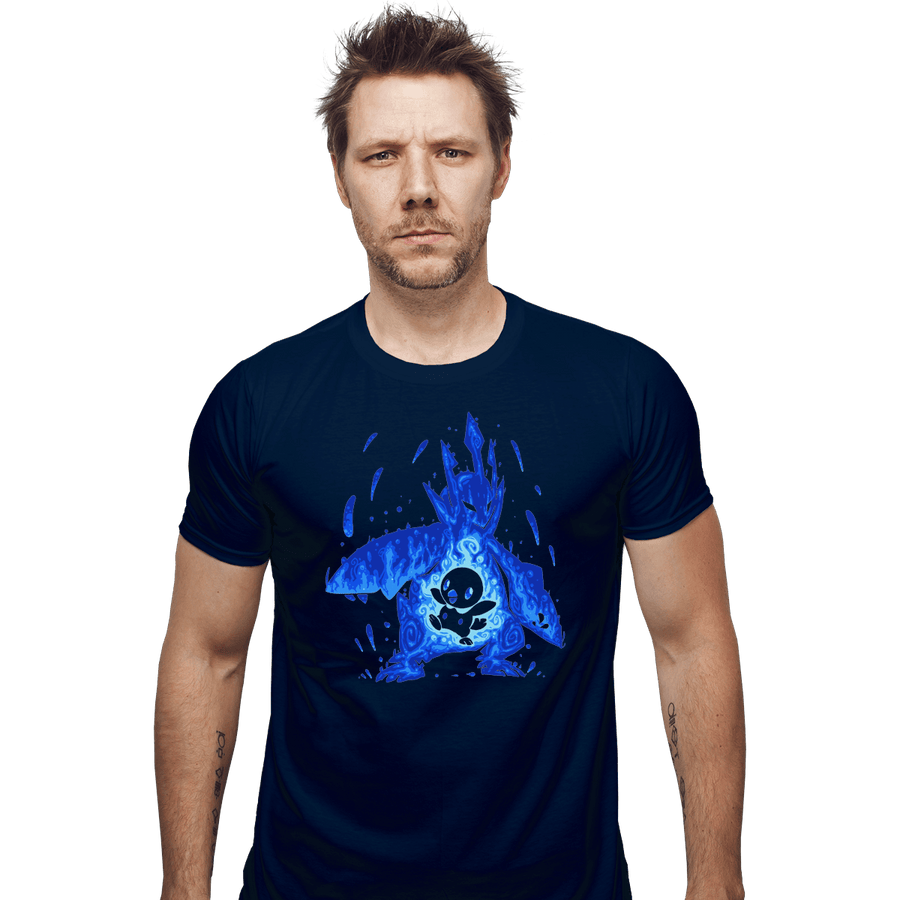 Shirts Fitted Shirts, Mens / Small / Navy The Water Emperor Within